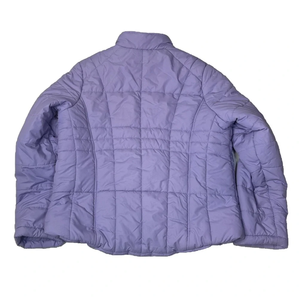 Quilted Light Purple/Lilac Puffer JacketAthletic Works Outerwear - Picture 2 of 8